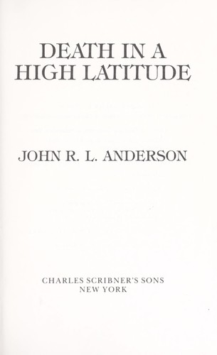 Cover for Death in a high latitude