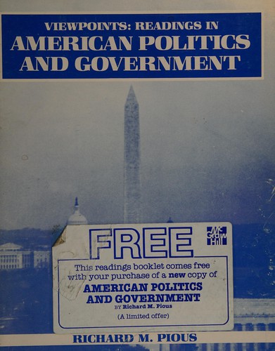 Cover for Reading Booklet for Study Guide with American Politics and Government
