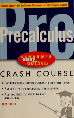 Cover for Schaum's easy outlines