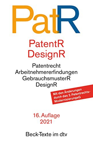 Cover for Patent- und Designrecht