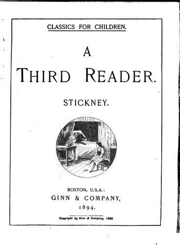 Cover for A Third Reader