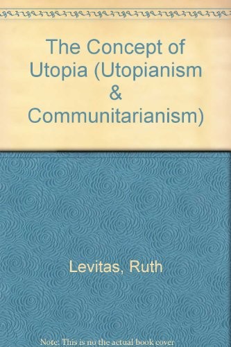 Cover for The concept of utopia