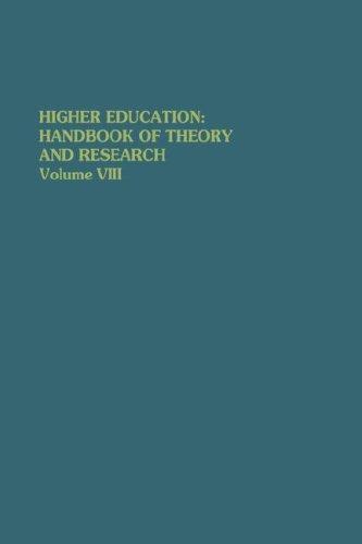 Cover for Higher Education: Handbook of Theory and Research / Volume XX