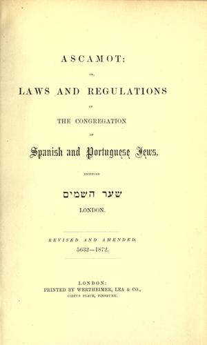 Cover for Ascamot