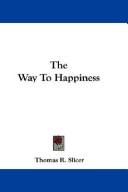 Cover for The Way To Happiness
