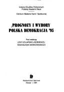 Cover for Prognozy i wybory