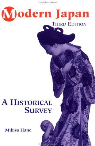 Cover for Modern Japan