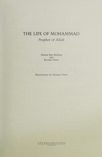 Cover for The Life of Mohammad
