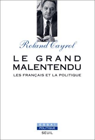 Cover for Le grand malentendu