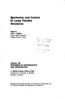 Cover for Mechanics and control of large flexible structures
