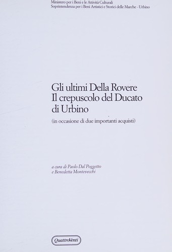Cover for Gli ultimi Della Rovere