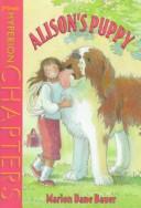 Cover for Alison's puppy
