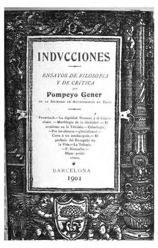 Cover for Inducciones: Ensayos de filosofía y de crítica.--