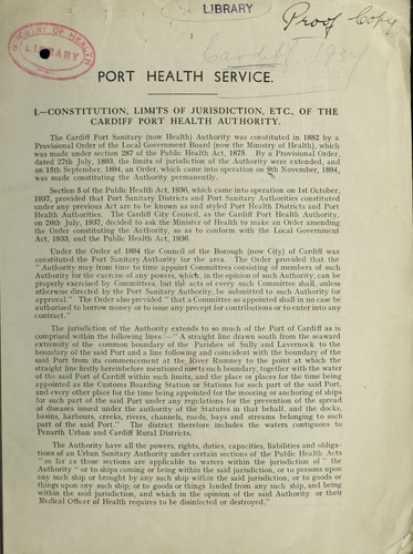 Cover for [Report 1937]