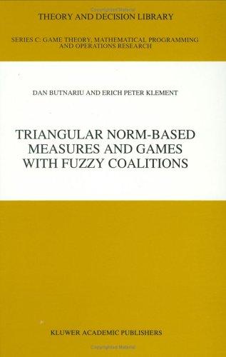 Cover for Triangular norm-based measures and games with fuzzy coalitions
