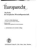 Cover for Europarecht