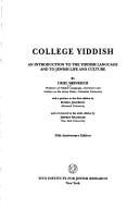 Cover for College Yiddish 