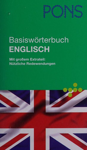 Cover for PONS Basiswörterbuch Englisch-Deutsch, Deutsch-Englisch