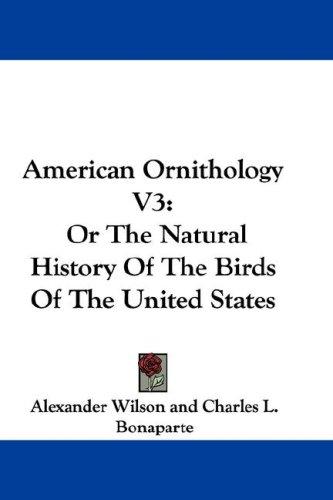 Cover for American Ornithology V3