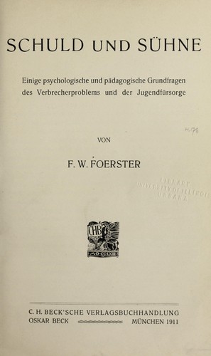 Cover for Schuld und Sühne