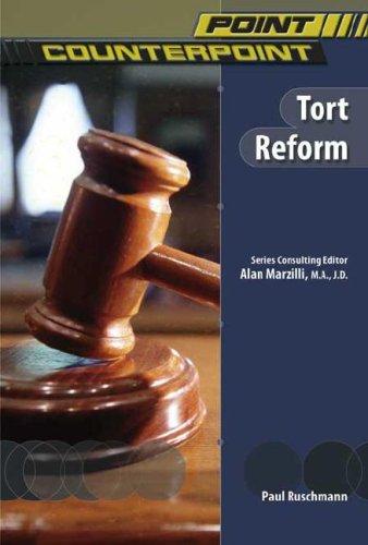 Cover for Tort reform