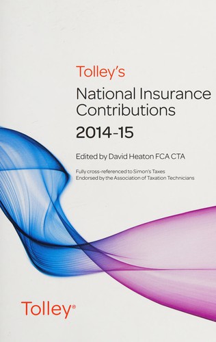 Cover for Tolley's National Insurance contributions 2014-15