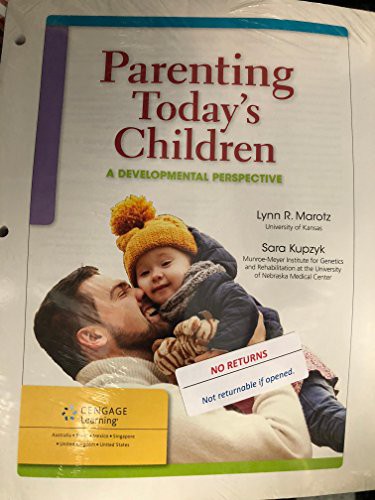 Cover for Parenting Today's Children