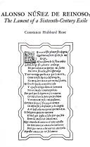 Cover for Alonso Núñez de Reinoso