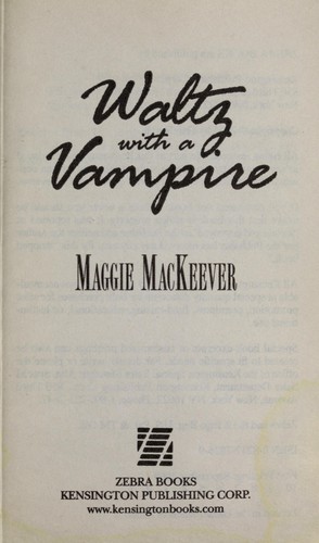 Cover for Waltz with a Vampire