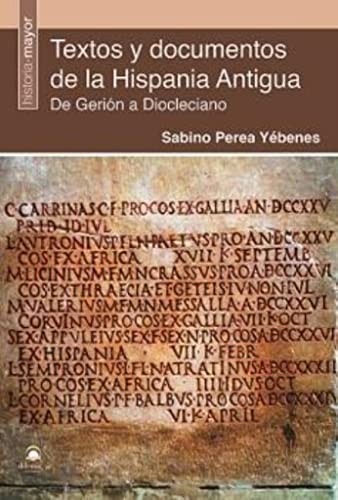 Cover for Textos y documentos de la Hispania antigua