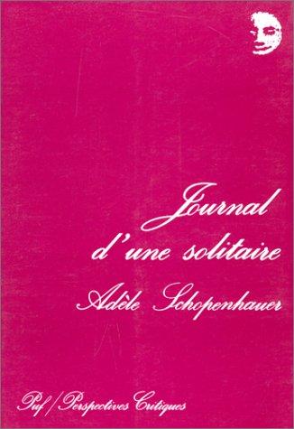 Cover for Journal d'une solitaire