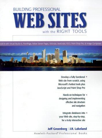 Cover for Building Professional Web Sites with the Right Tools