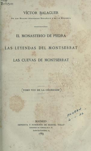 Cover for El monasterio de Piedra