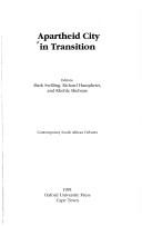 Cover for Apartheid city in transition