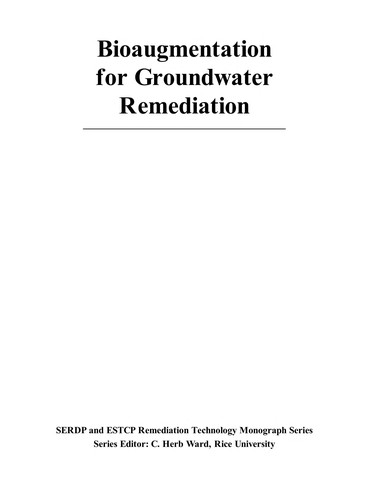 Cover for Bioaugmentation for Groundwater Remediation