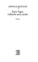 Cover for Eines Tages, vielleicht auch nachts