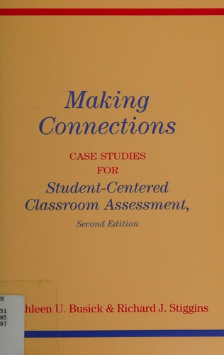Cover for Making connections