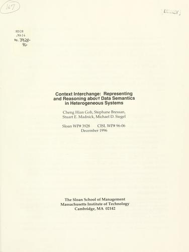 Cover for Context interchange