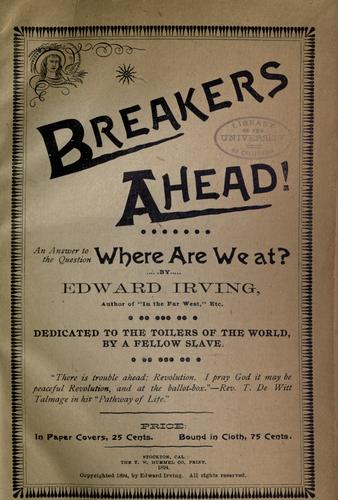 Cover for Breakers ahead!