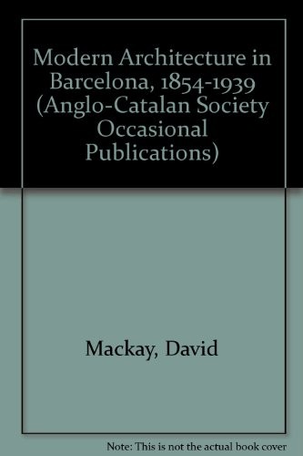 Cover for Modern architecture in Barcelona