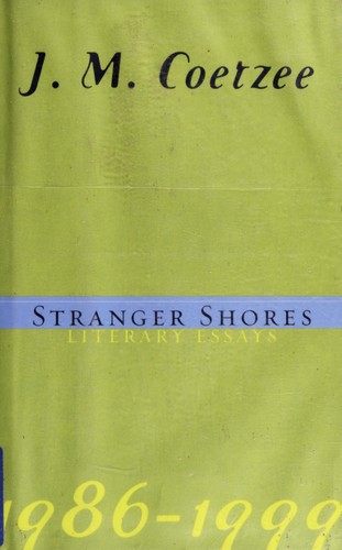 Cover for Stranger shores
