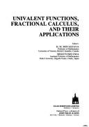 Cover for Srivastava Univalent