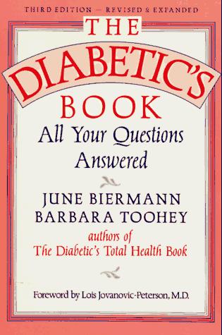 Cover for The diabetic's book