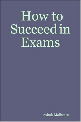 Cover for How to Succeed in Exams