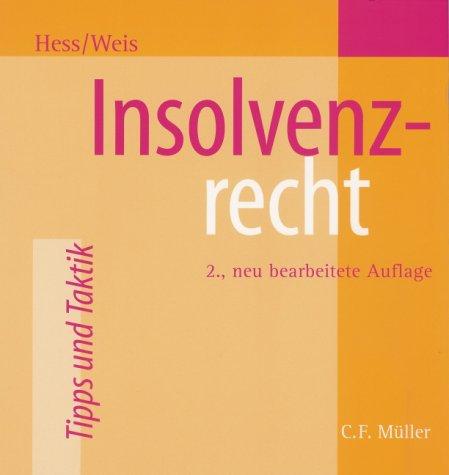 Cover for Insolvenzrecht