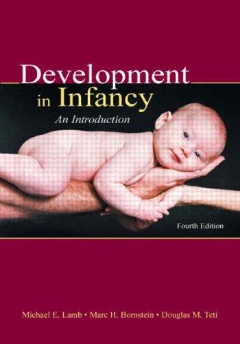 Cover for Development in infancy