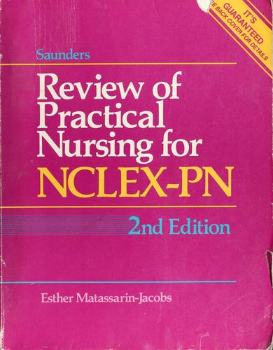 Cover for Saunders review of practical nursing for NCLEX-PN