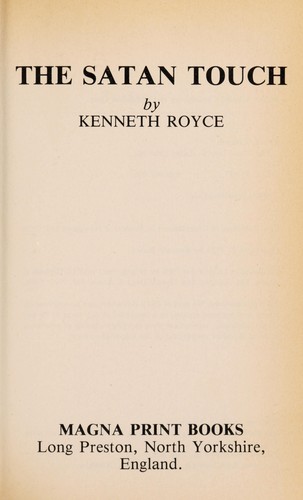 Cover for The Satan touch