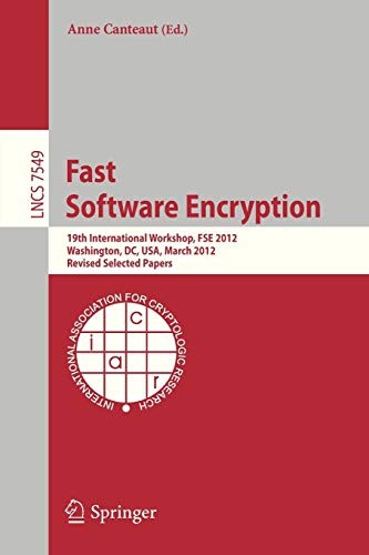 Cover for Fast Software Encryption