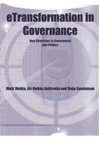 Cover for Etransformation in Governance